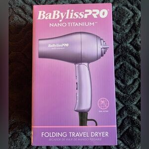 BaByliss Pro nano titanium travel dryer
